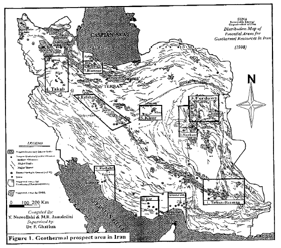 geothermal iran
